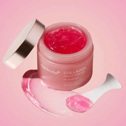 Crème hydratante au collagène